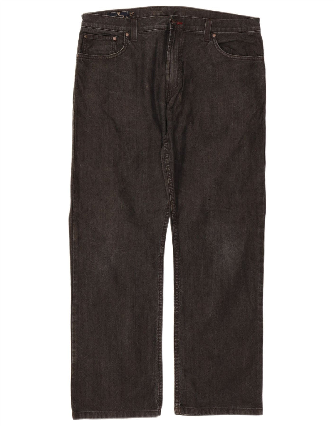 Jeans dritti da uomo Marks & Spencer Blue Harbour W38 L31 cotone nero
