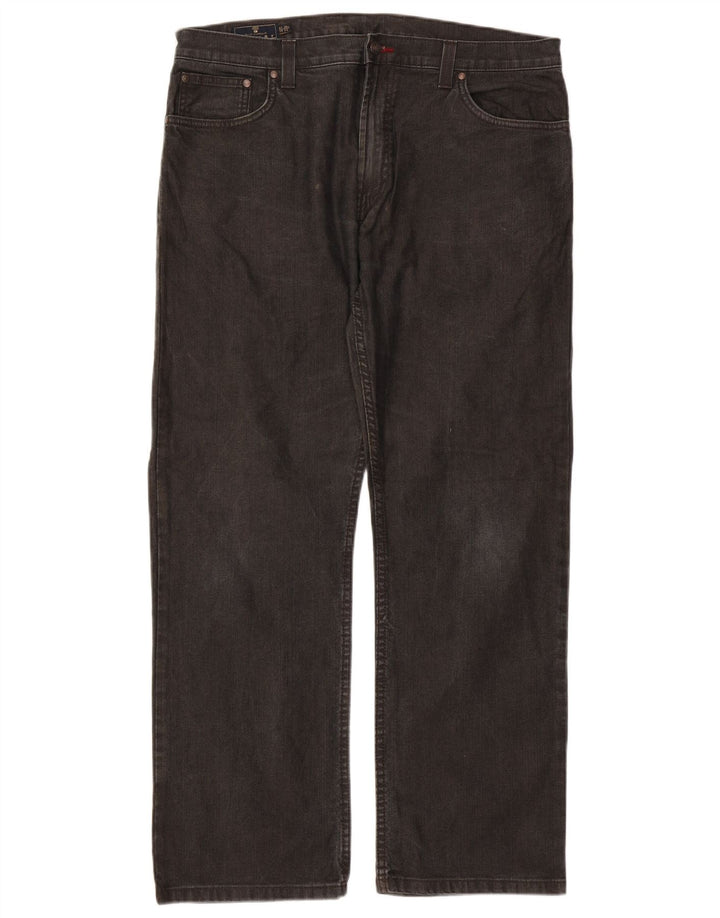 Jeans dritti da uomo Marks & Spencer Blue Harbour W38 L31 cotone nero