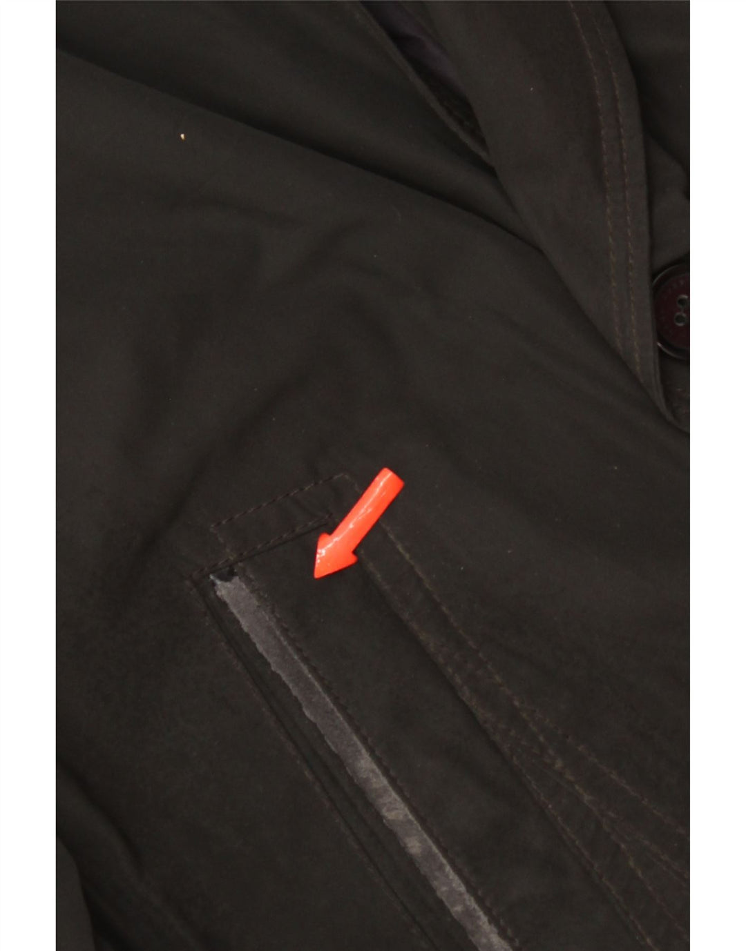 Giacca utility da uomo Hugo Boss EU 48 poliestere nero medio