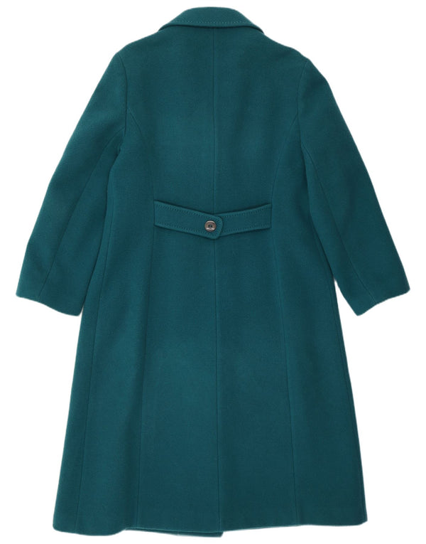Cappotto doppiopetto da donna Simon Blair UK 16 Large Green New Wool