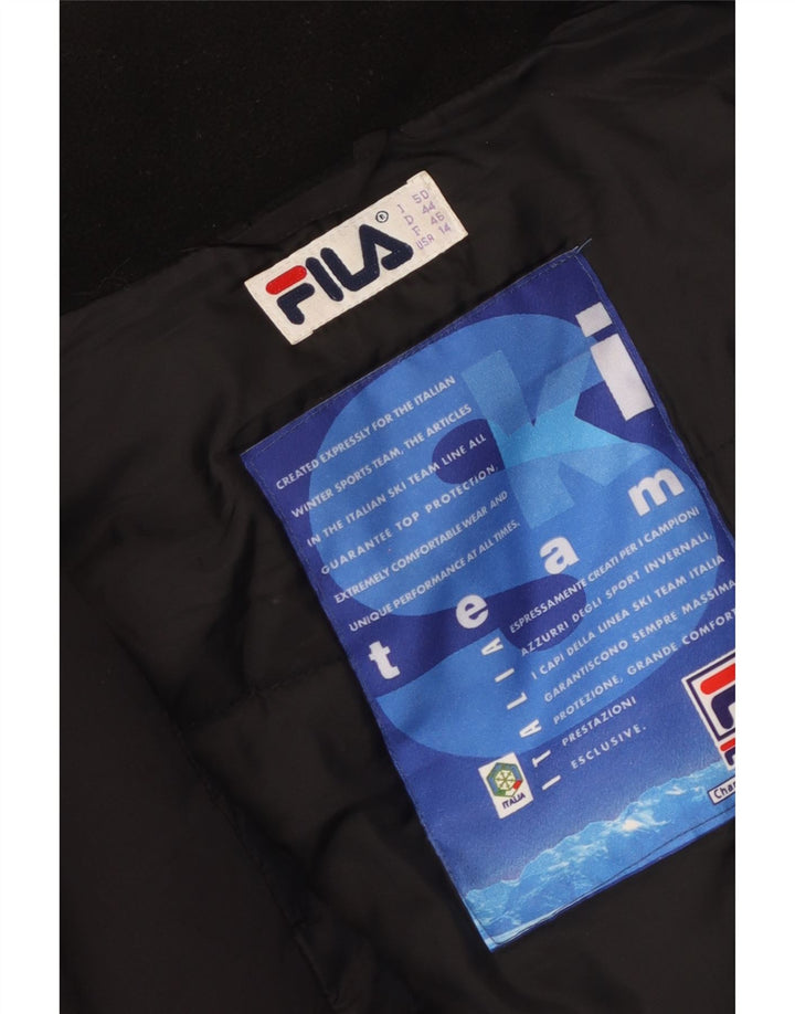 Giacca da sci Fila da donna US 14 XL Black Colourblock