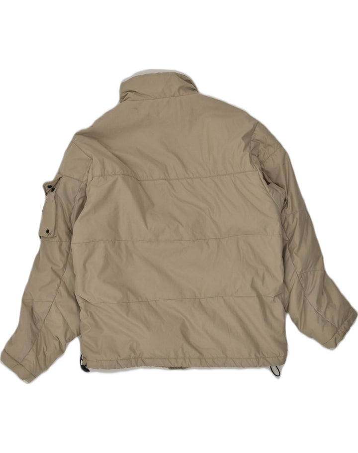 PEPE JEANS Giacca imbottita da uomo UK 36 Small Beige Poliestere