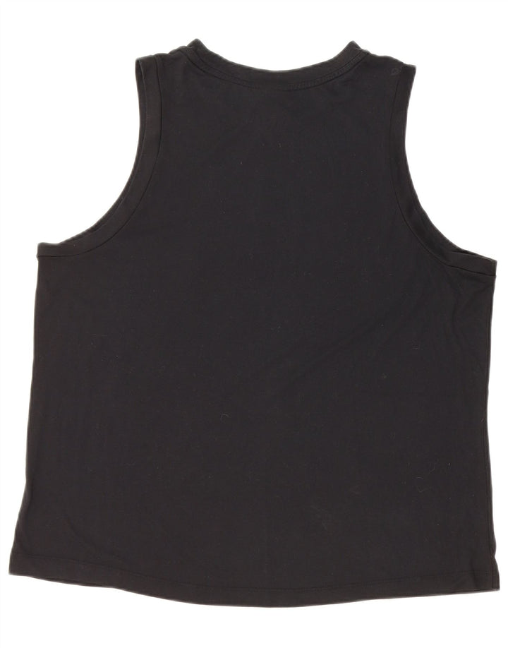 Canotta grafica NIKE da donna UK 16 grande nera