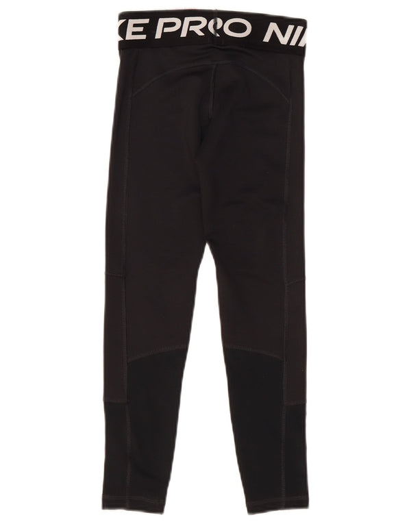 Leggings Nike Dri Fit Graphic per ragazze 6-7 anni XS poliestere nero