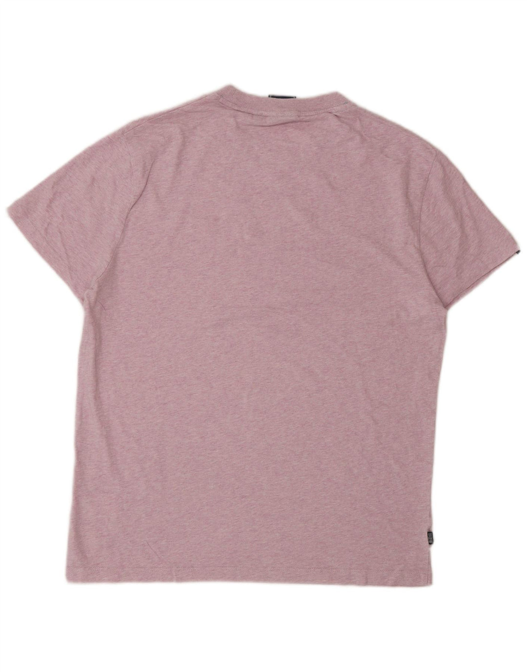 T-shirt da uomo SUPERDRY Top grande in cotone rosa