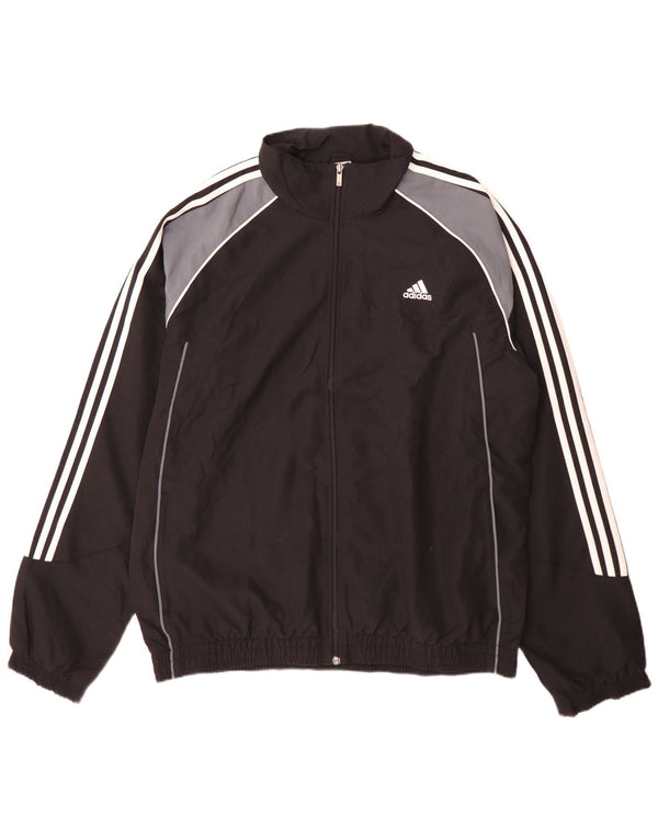Adidas Giacca da uomo con grafica grafica XL XL Nero Colourblock Sports