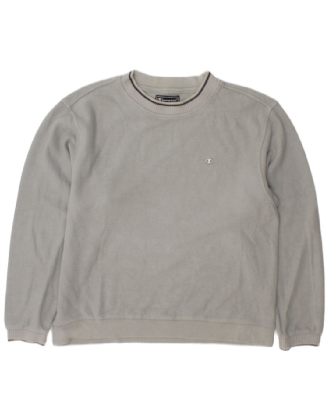 Felpa da uomo Champion in cotone grigio medio