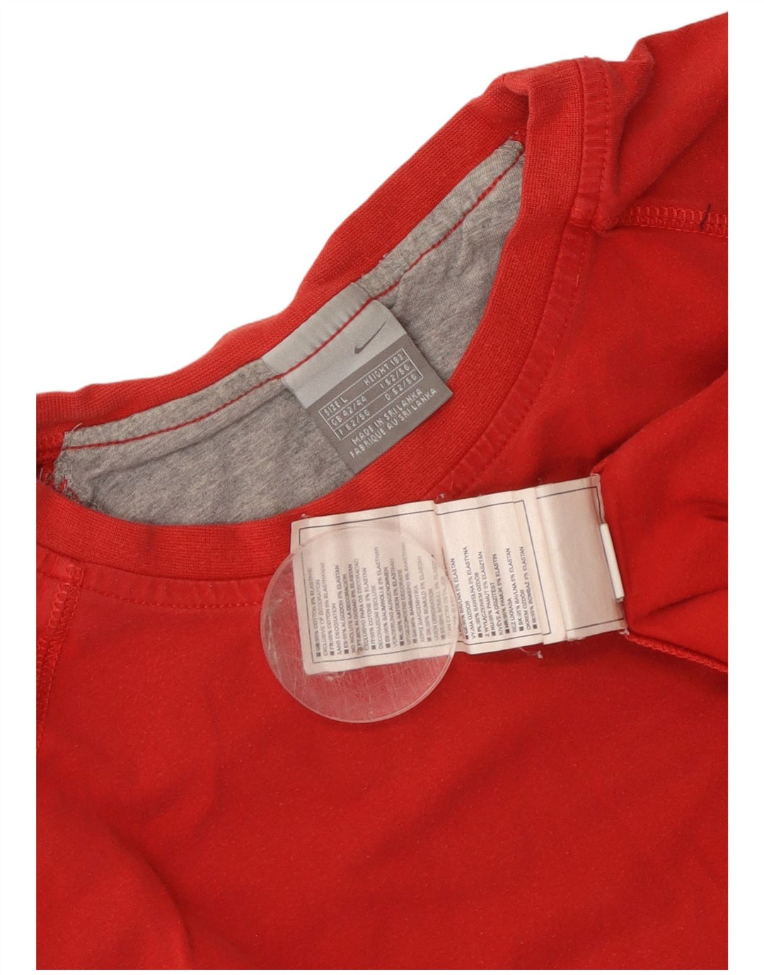 Canotta da uomo Nike UK 42/44 grande cotone rosso