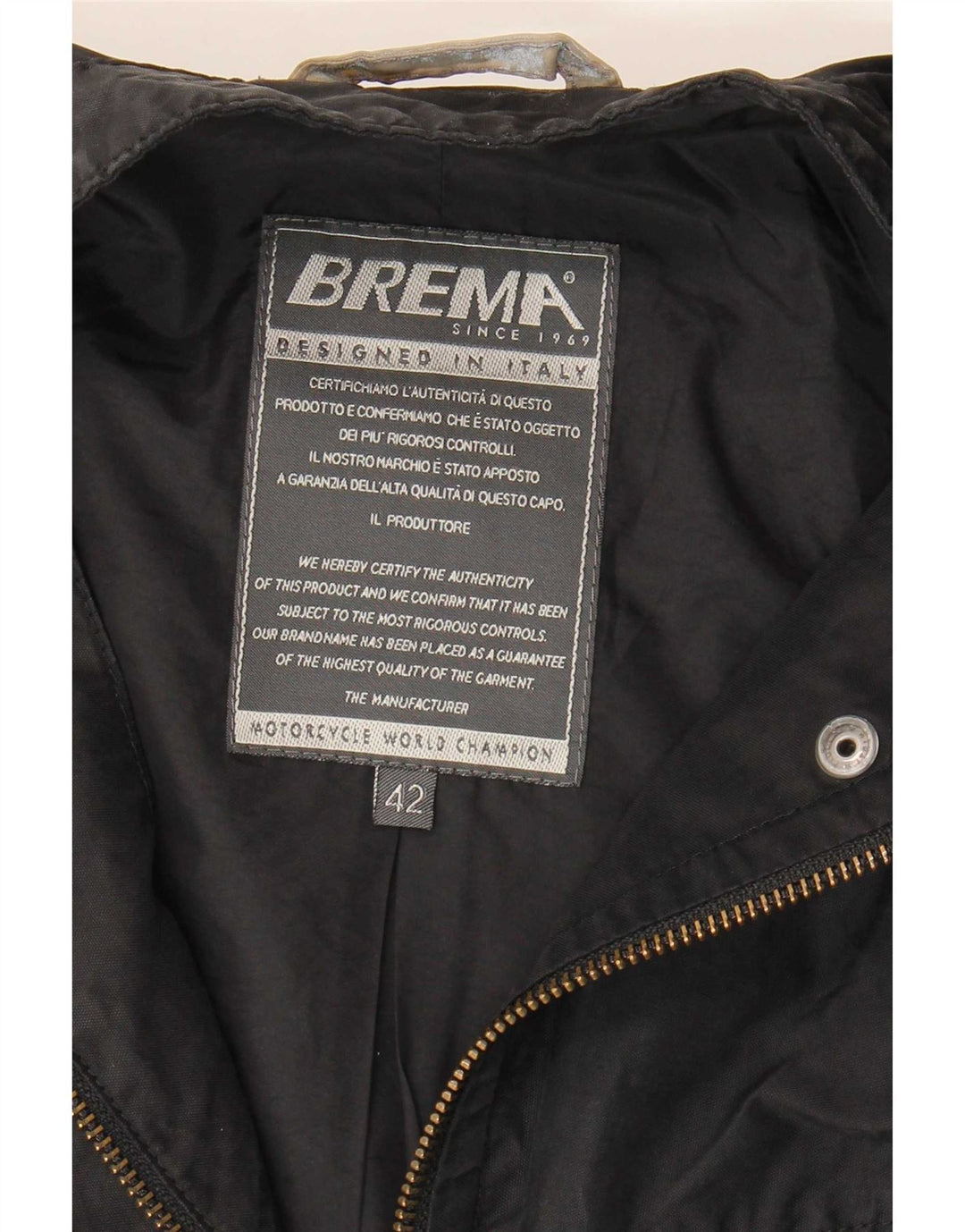 Giacca utility grafica da donna Brema IT 42 media nera