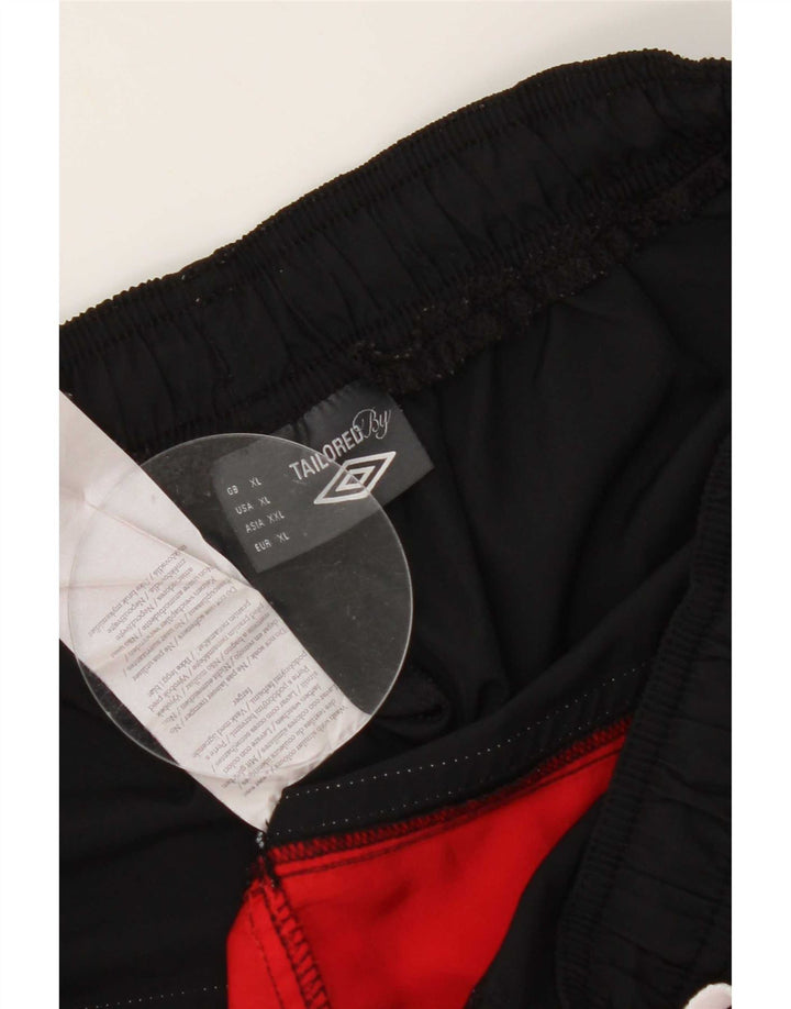 Pantaloncini sportivi da donna Umbro XL Rosso Colourblock Poliestere