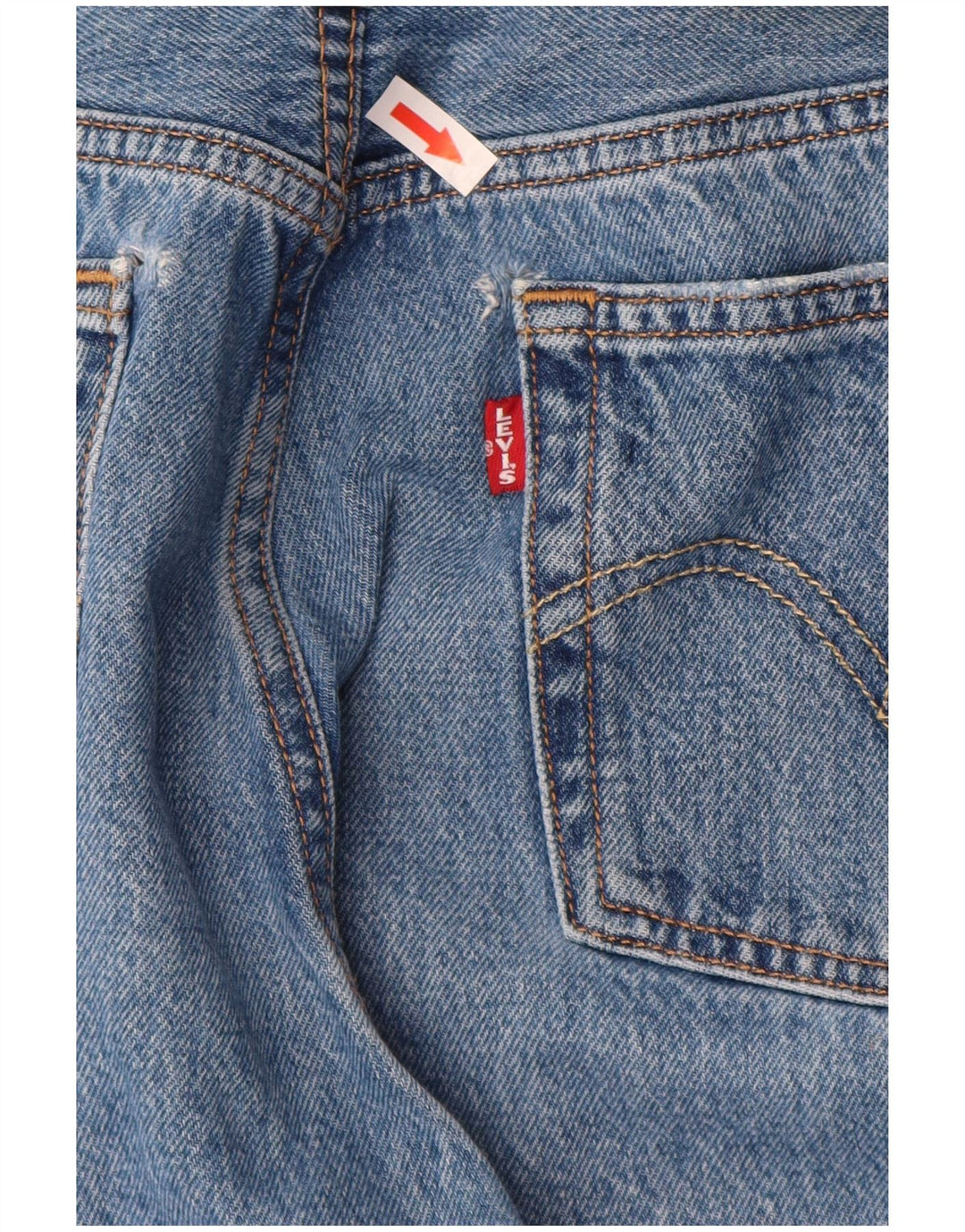 Jeans dritti Levi's 501 da donna W30 L30 Blu