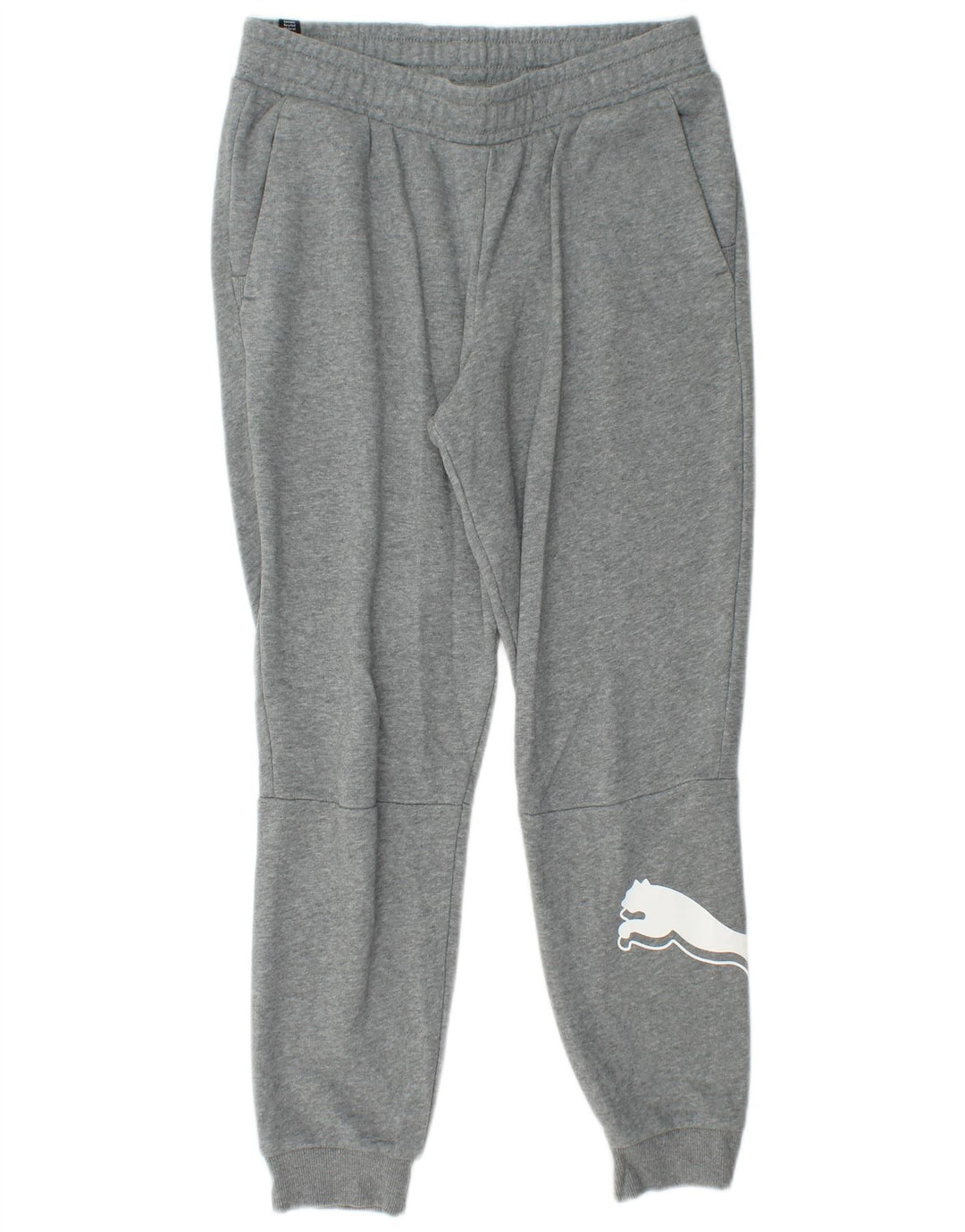 Pantaloni da tuta con grafica da donna Puma Joggers UK 14 Grigio medio chiazzato