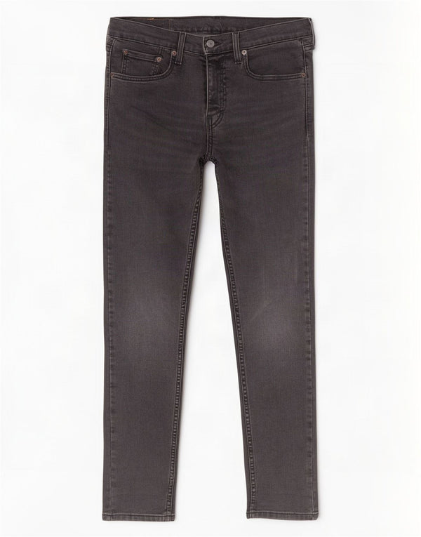 Levi's Uomo 519 Hi-Ball Skinny Jeans W32 L30 Cotone Nero