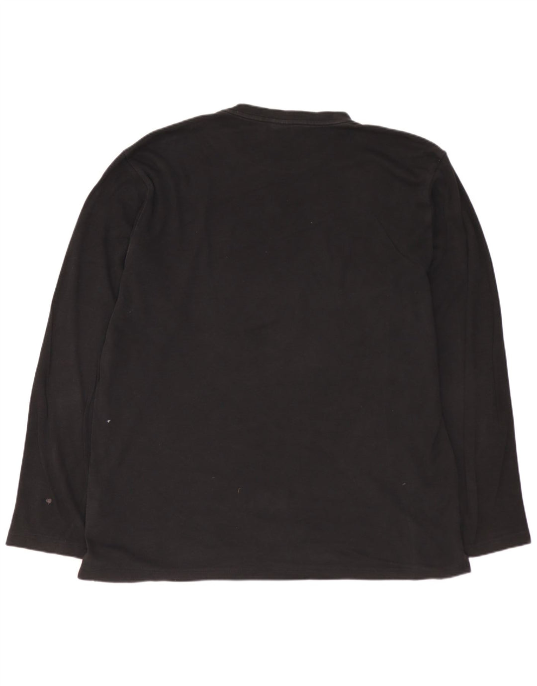 Top HUGO BOSS da uomo a maniche lunghe XL in cotone nero