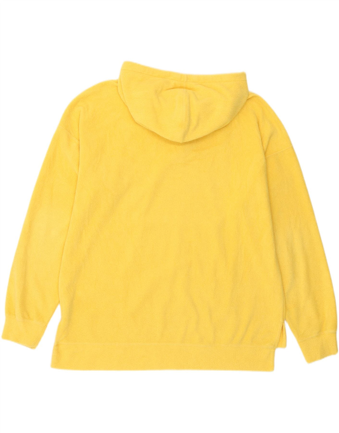 Maglione con cappuccio grafico in pile da uomo Champion grande poliestere giallo