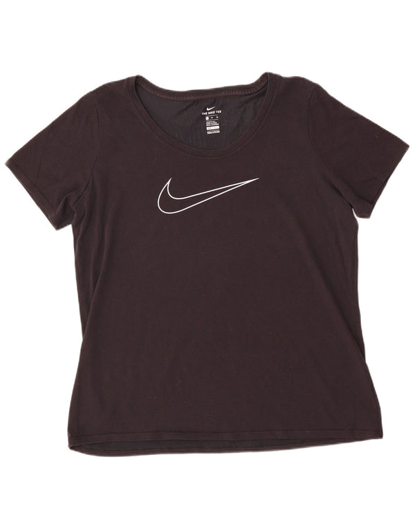 Nike Mens Athletic Cut Graphic T-Shirt Top XL Black Cotton
