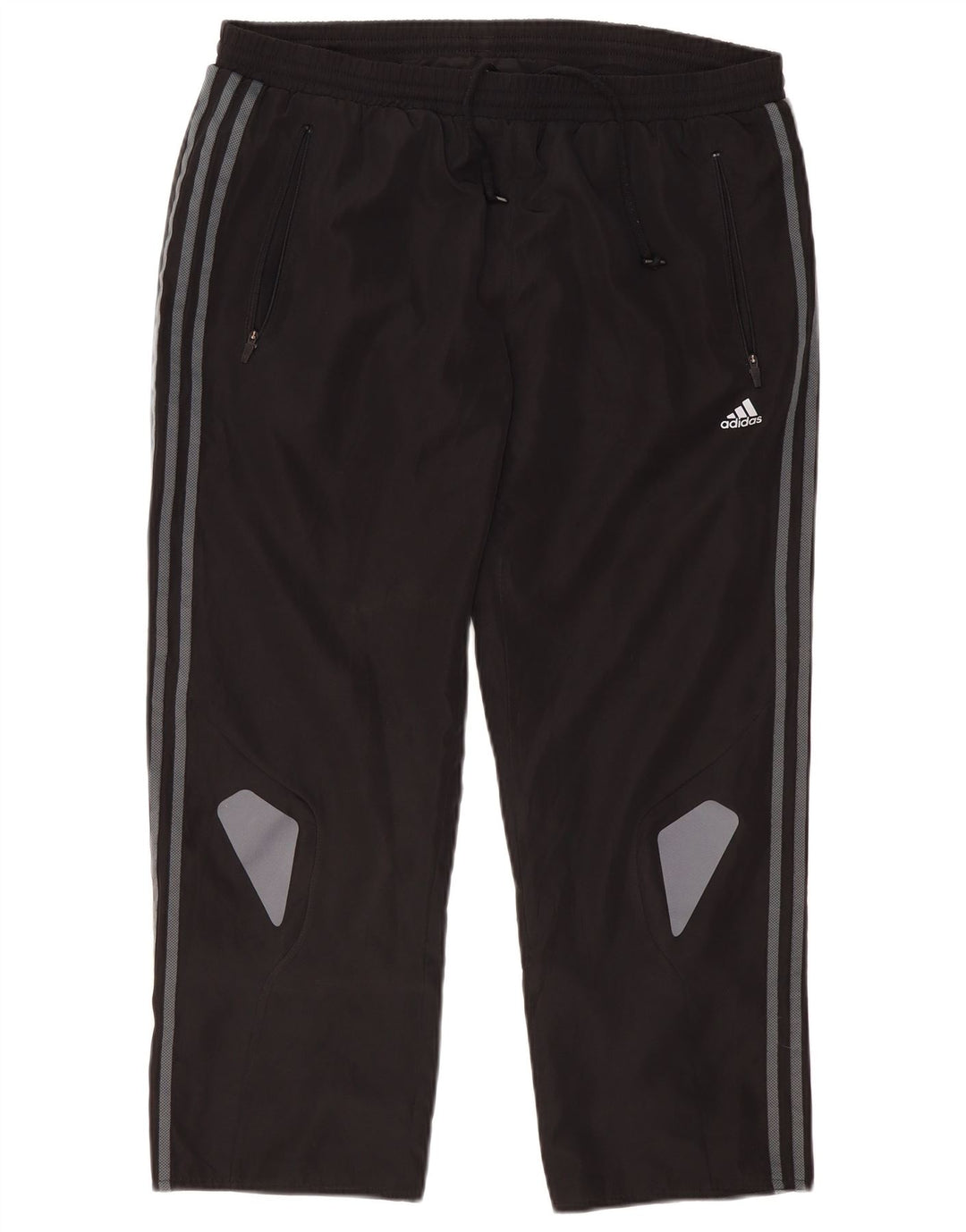 Pantaloni da tuta Adidas Climacool Crop da donna UK 16 Large neri