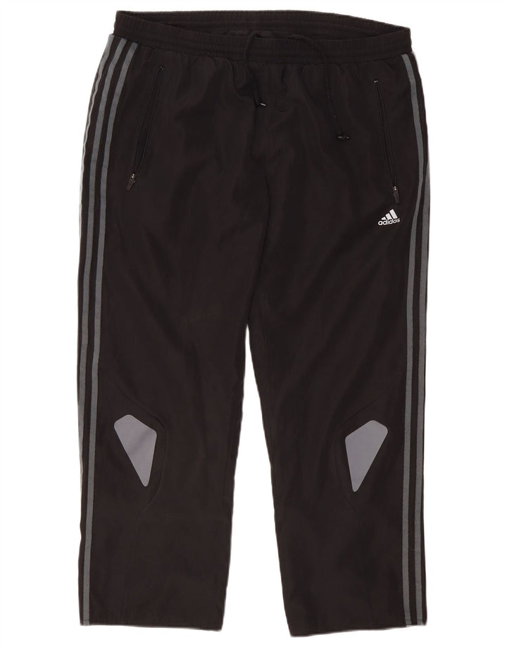 Pantaloni da tuta Adidas Climacool Crop da donna UK 16 Large neri