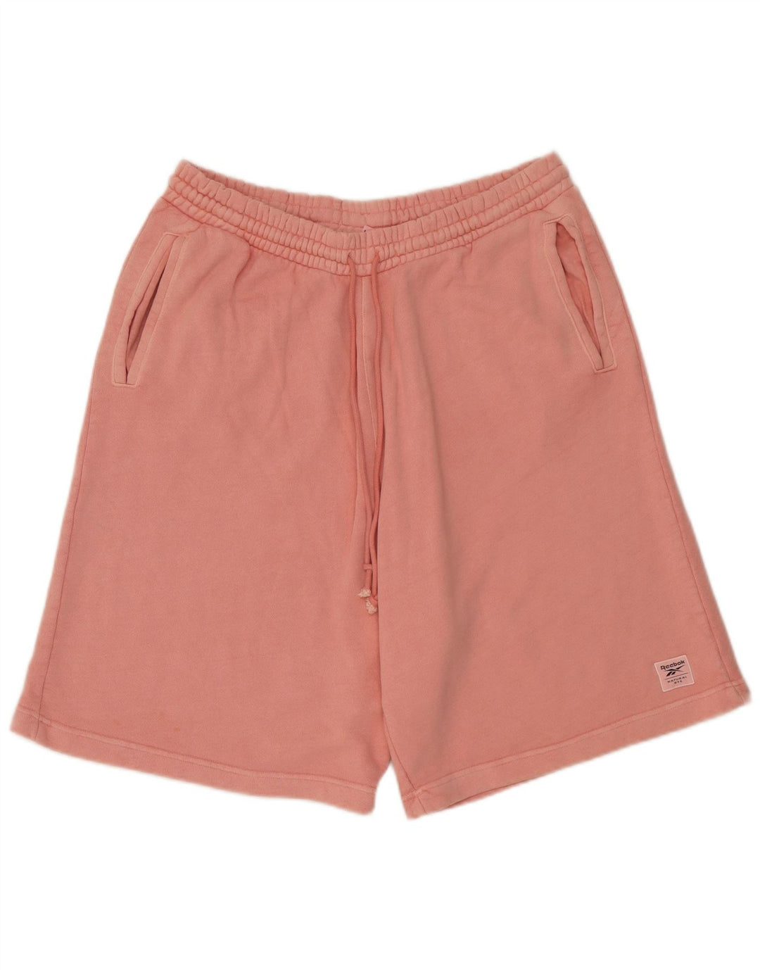 Pantaloncini sportivi Reebok da uomo di grandi dimensioni in cotone rosa