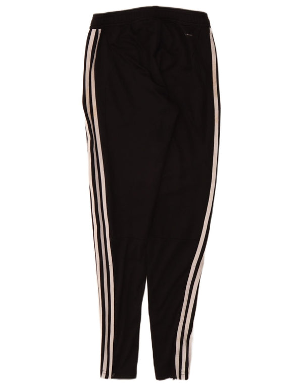 Pantaloni della tuta Adidas Climalite da donna UK 4/6 XS poliestere nero