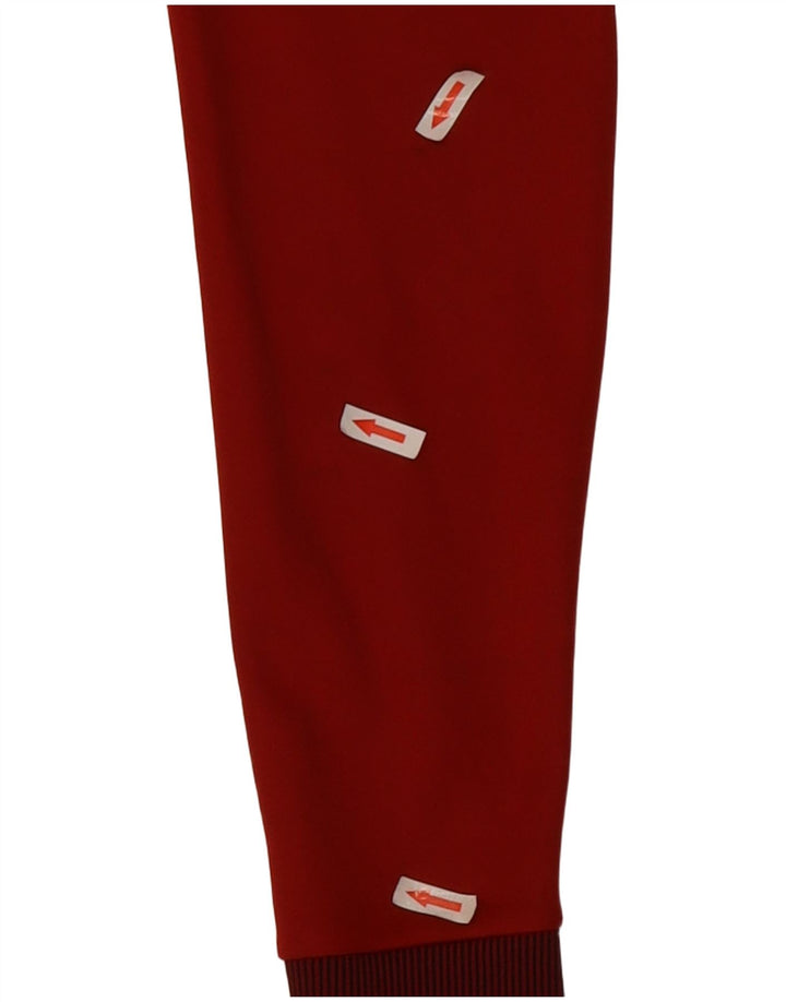 Giacca da ginnastica da uomo con grafica New Balance Liverpool, colore rosso medio