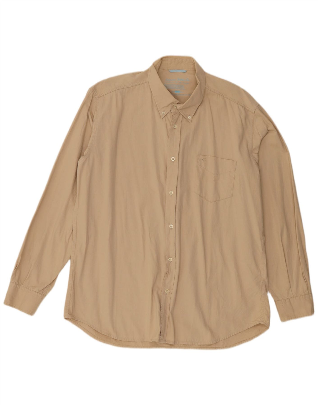 Camicia Carrera Uomo 2XL Cotone Beige