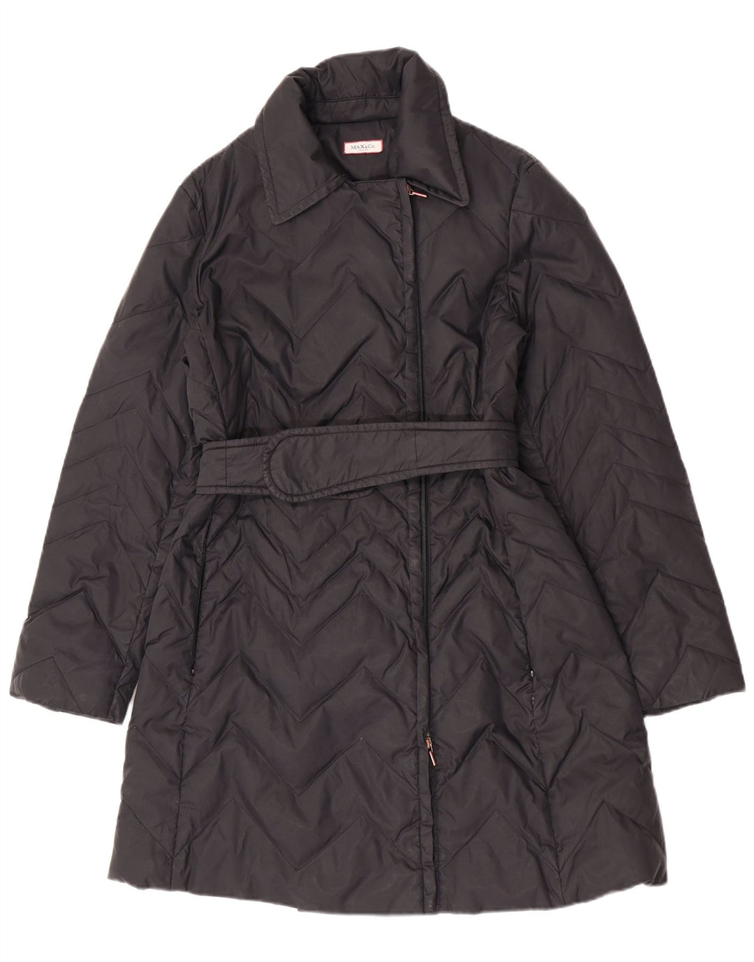 Cappotto imbottito da donna Max & Co. UK 12 medio nero in poliammide