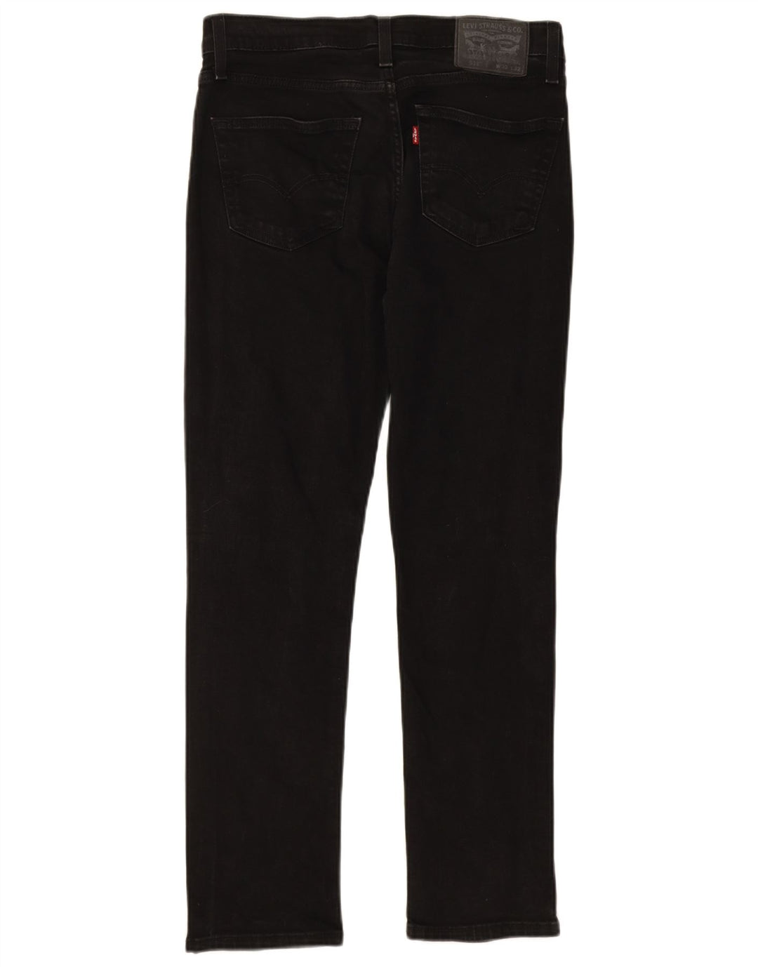 LEVI'S Mens Slim Jeans W32 L32 Black Cotton
