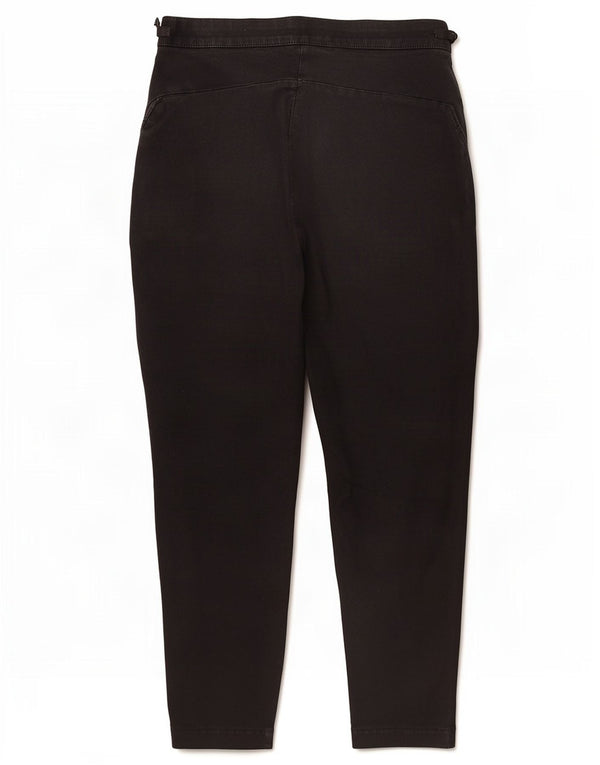 Pantaloni corti affusolati Zara da donna grandi W32 L24 neri