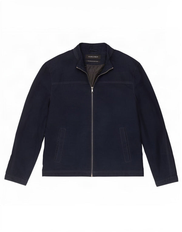 Giubbotto bomber da uomo Zara UK 42 XL Blu navy