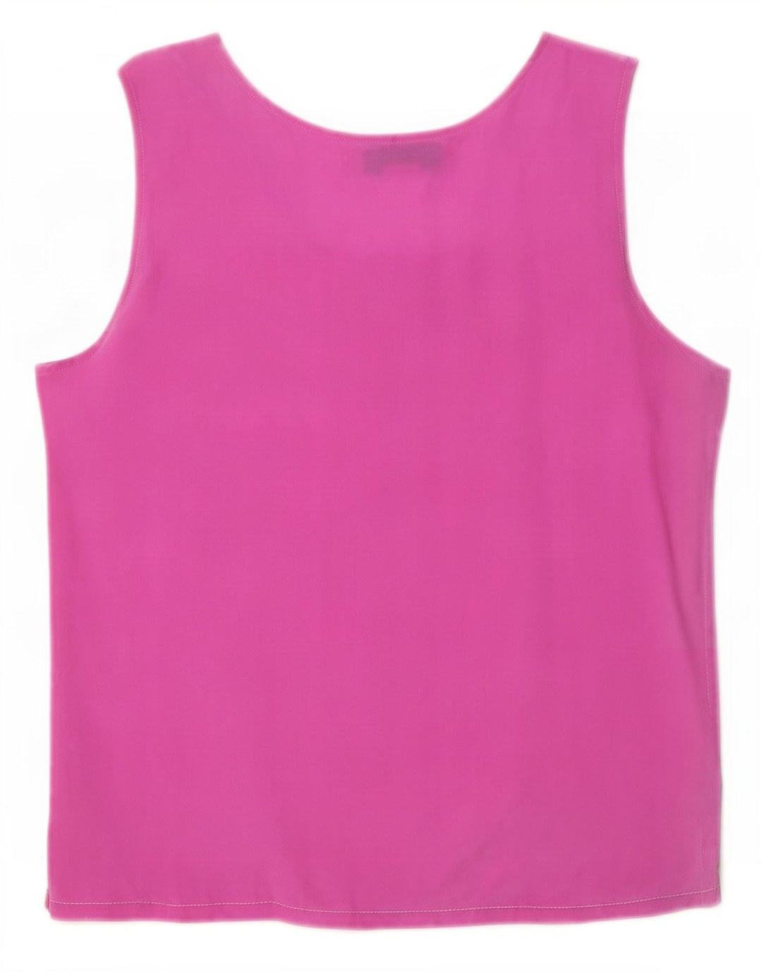 Blunauta Blusa Donna Senza Maniche Top IT 46 Large Rosa Seta