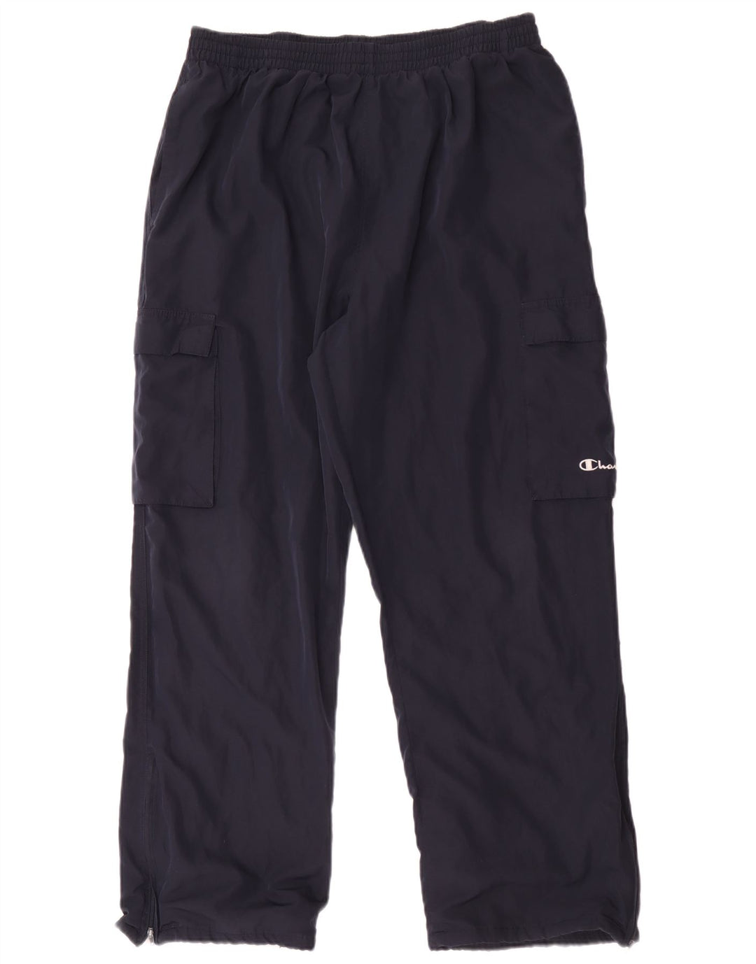 Pantaloni cargo da uomo Champion Windbreaker Large Blu Navy