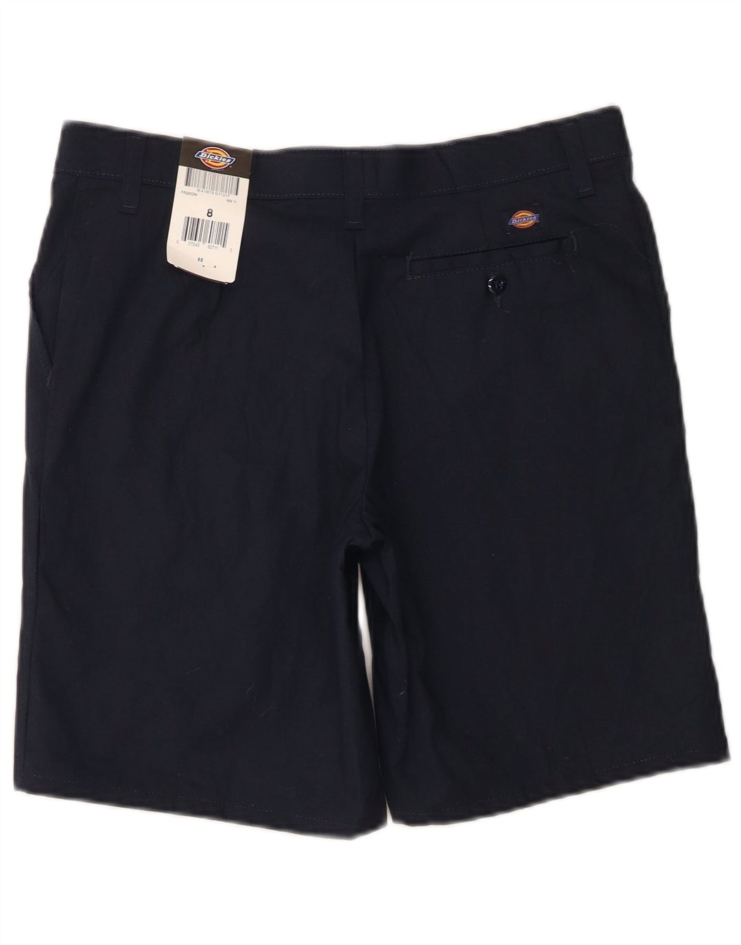 Pantaloncini chino grafici da donna Dickies US 8 medi W30 poliestere blu navy