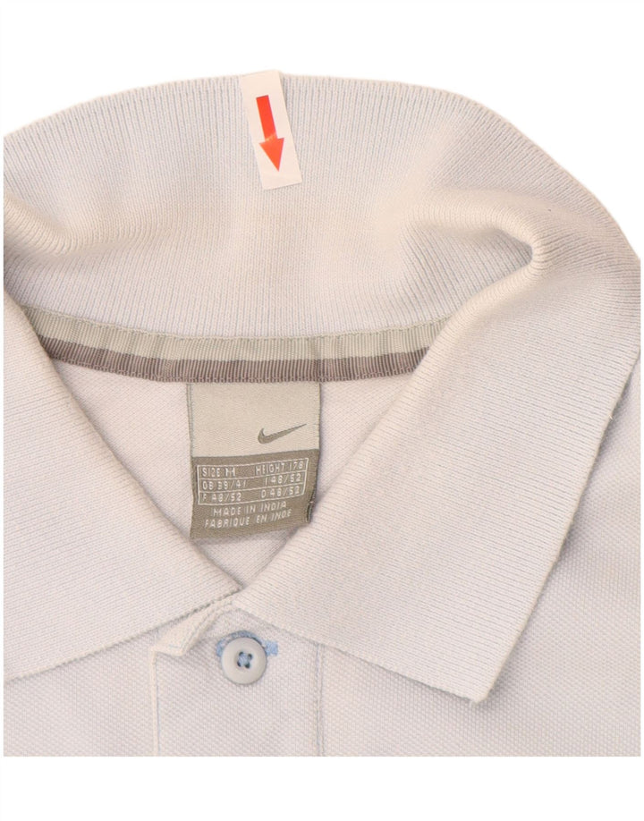 Polo Nike da uomo UK 39/41 cotone blu medio