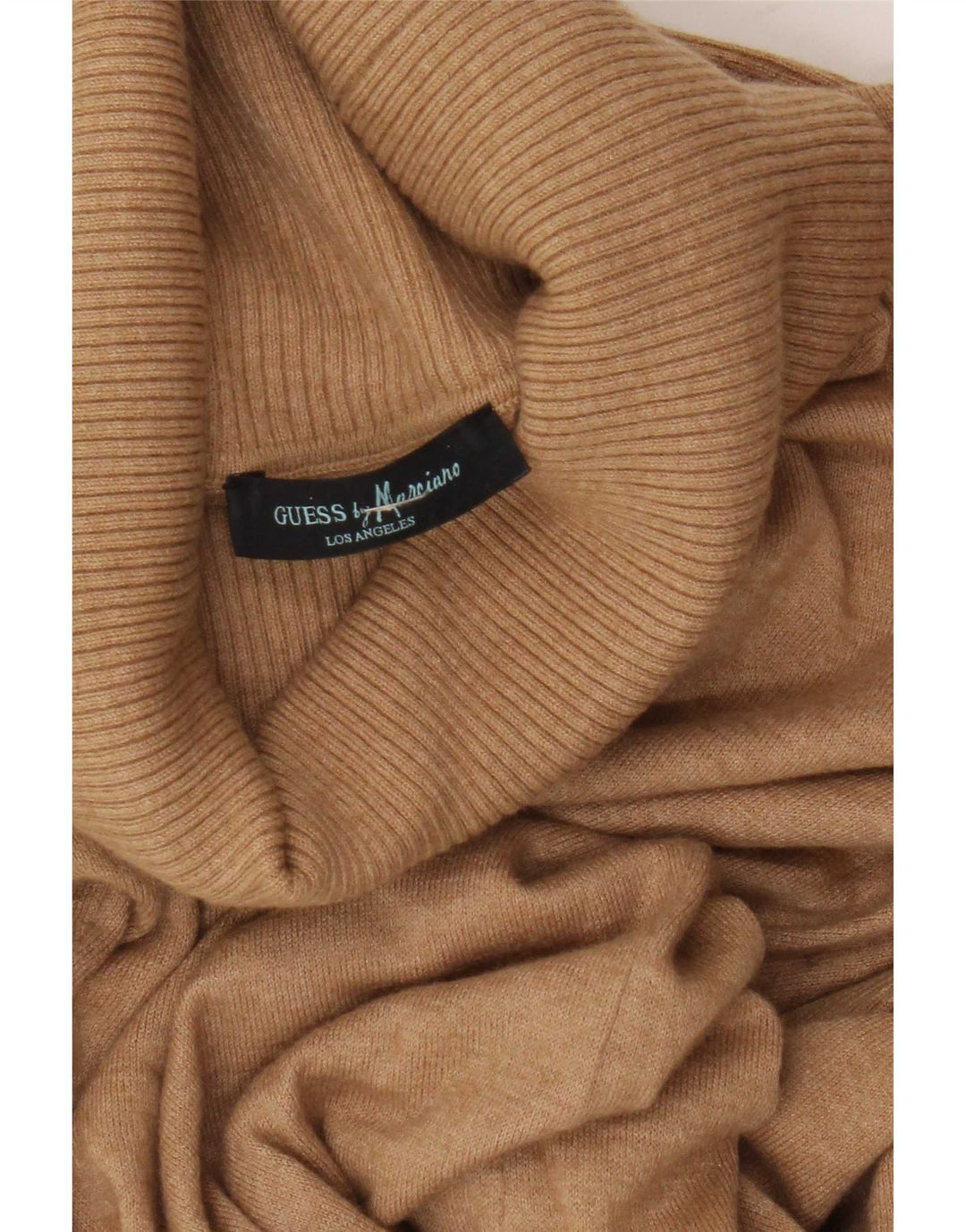 Maglione maglione a collo alto da donna Guess By Marciano UK 14 Marrone medio