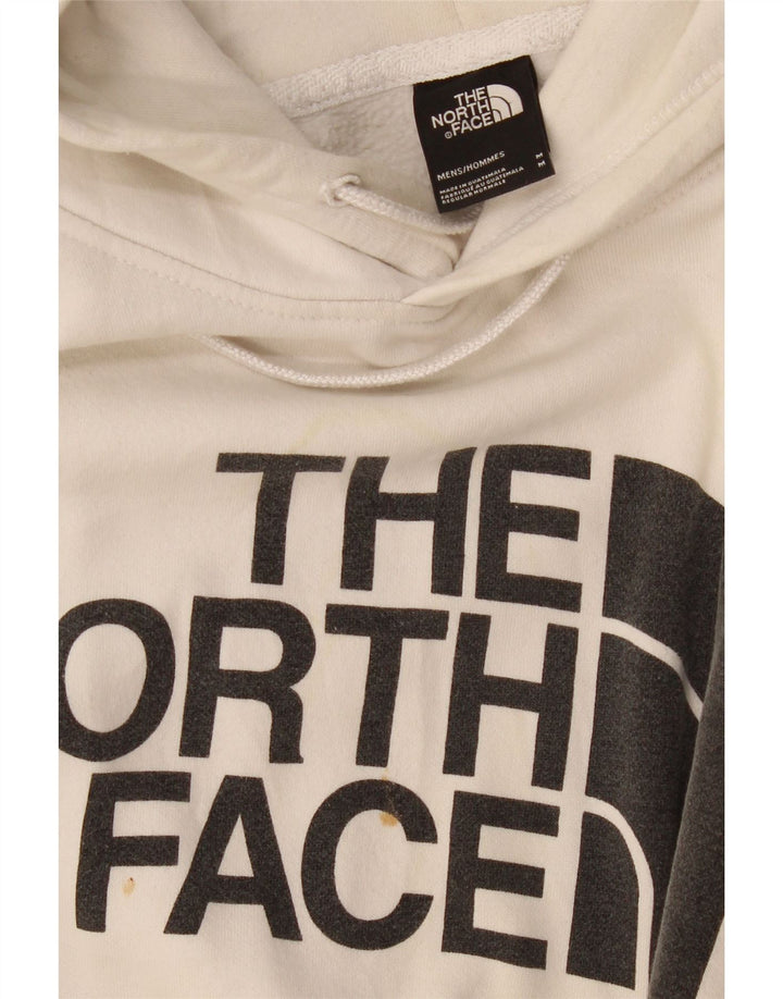 Felpa con cappuccio grafica da uomo The North Face in cotone bianco medio