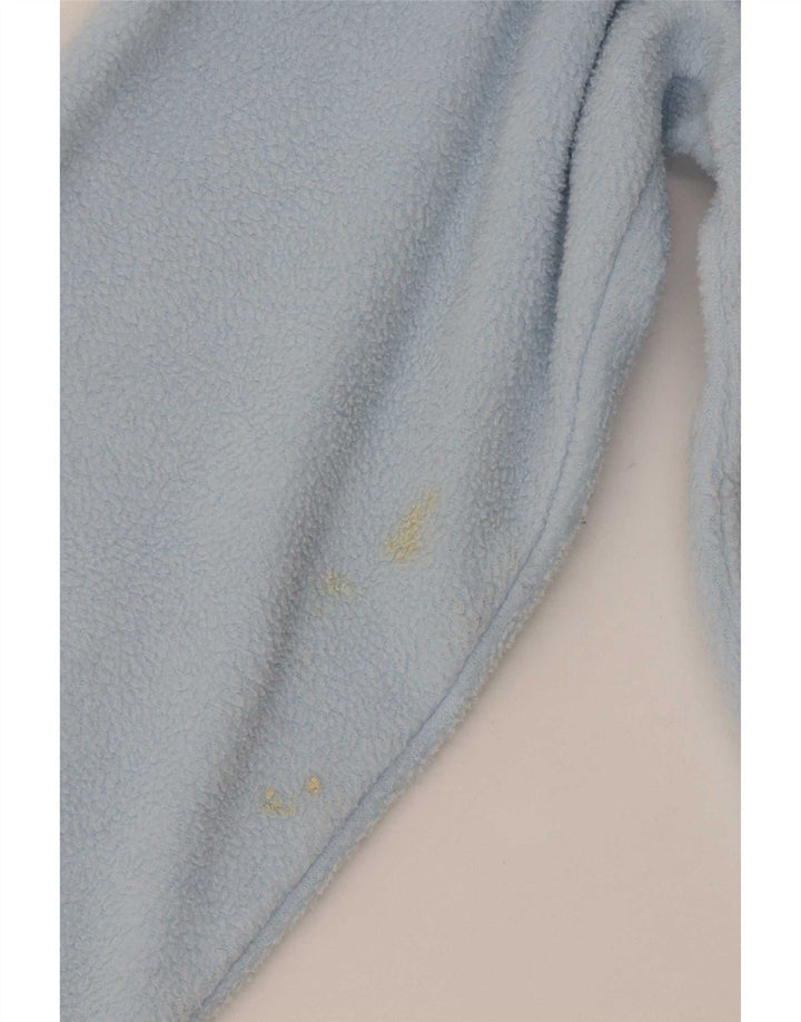 Giacca in pile vintage da uomo UK 38 blu medio