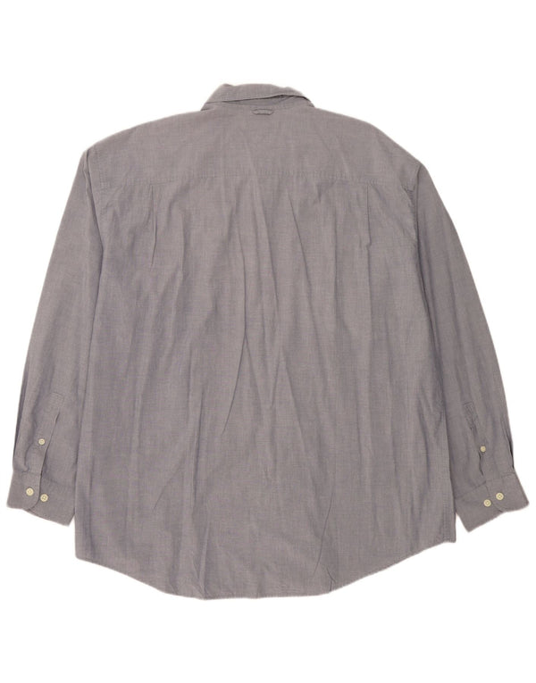Camicia da uomo TIMBERLAND XL in cotone grigio