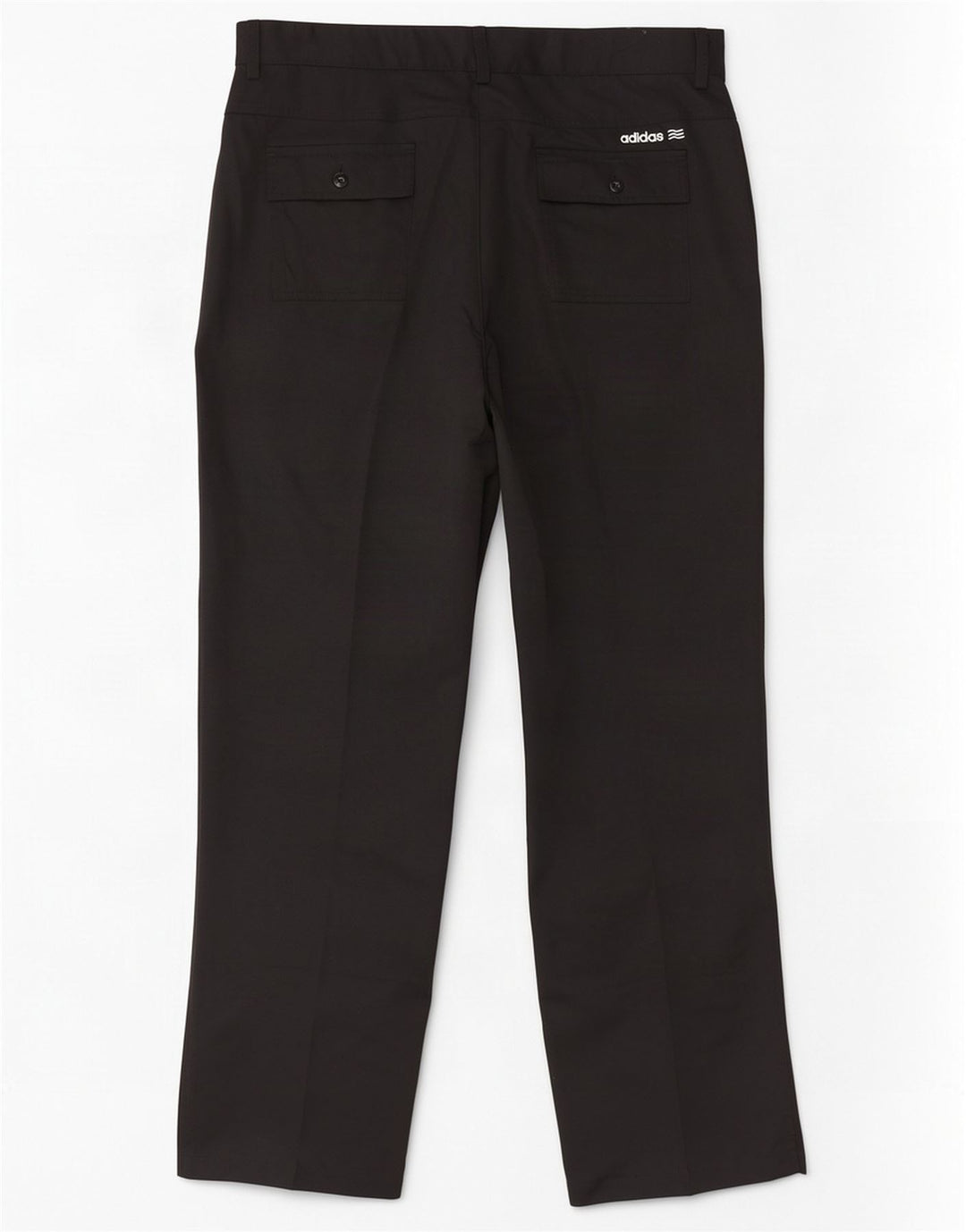 Pantaloni chino dritti Adidas Climalite da uomo W36 L32 poliestere nero