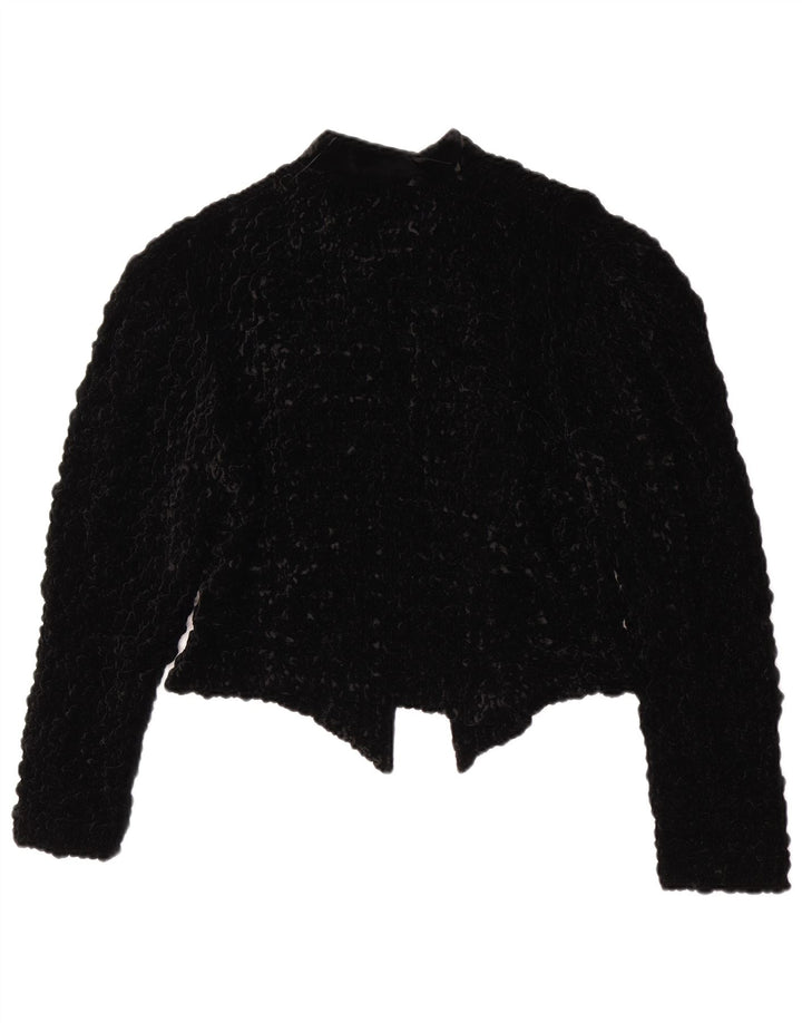 Giacca Bolero Donna in Velluto Simonetta IT 42 Viscosa Media Nera