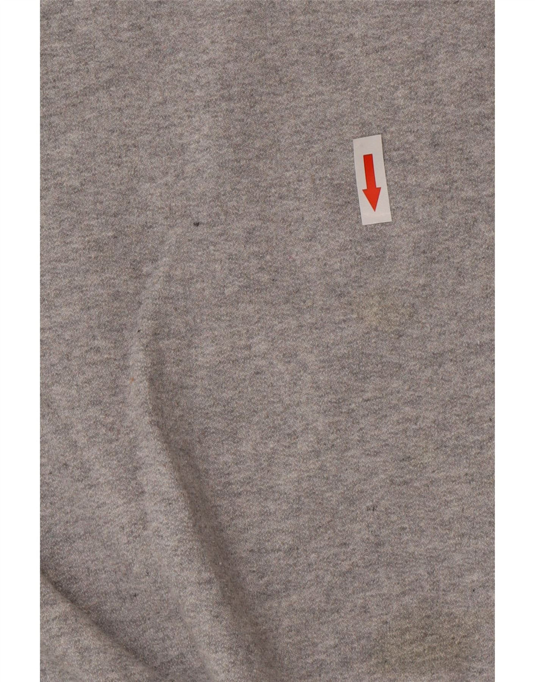 Topshop Felpa grafica da uomo Maglione piccolo cotone grigio