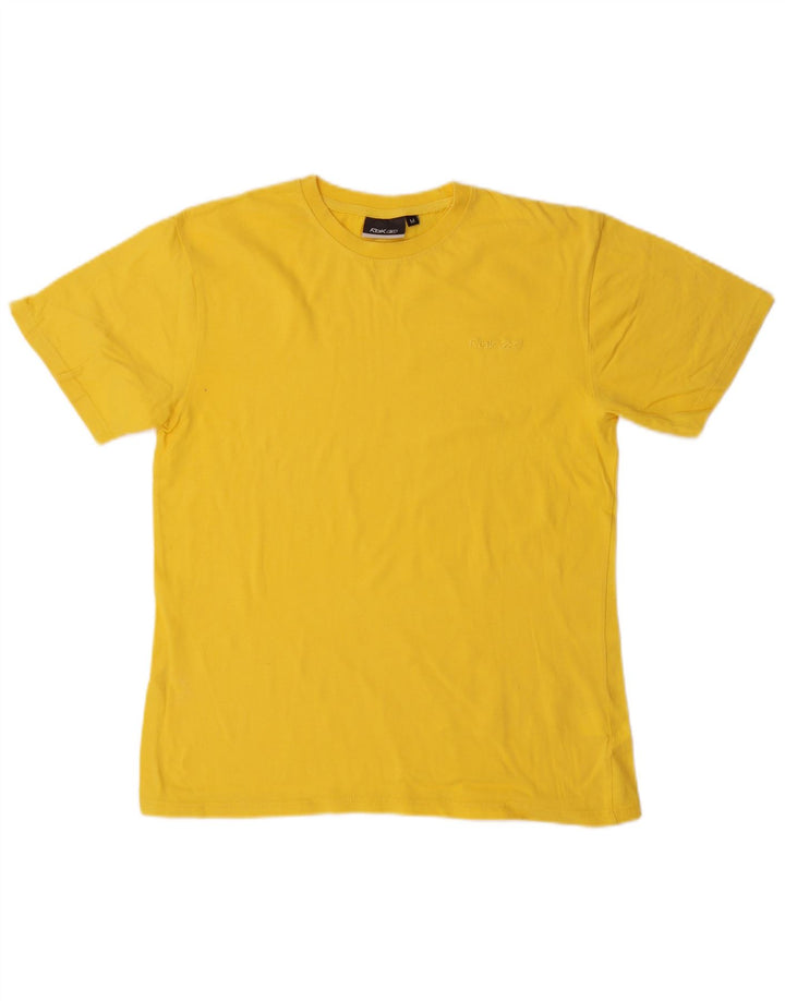 T-shirt Reebok da uomo Top in cotone giallo medio