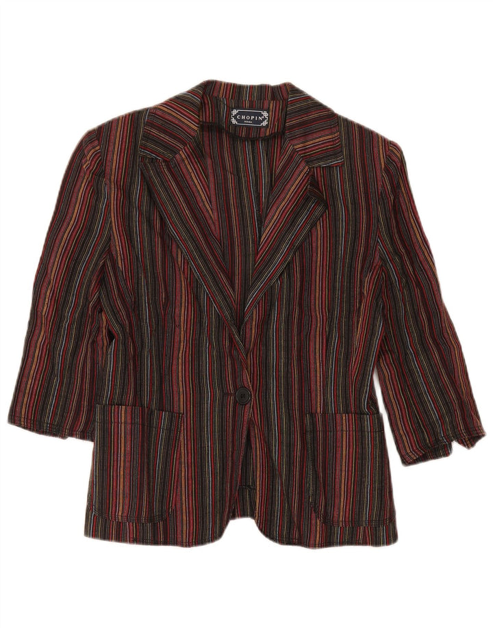 Giacca blazer da donna con maniche a 3/4 Chopin Roma IT 44 media multicolore