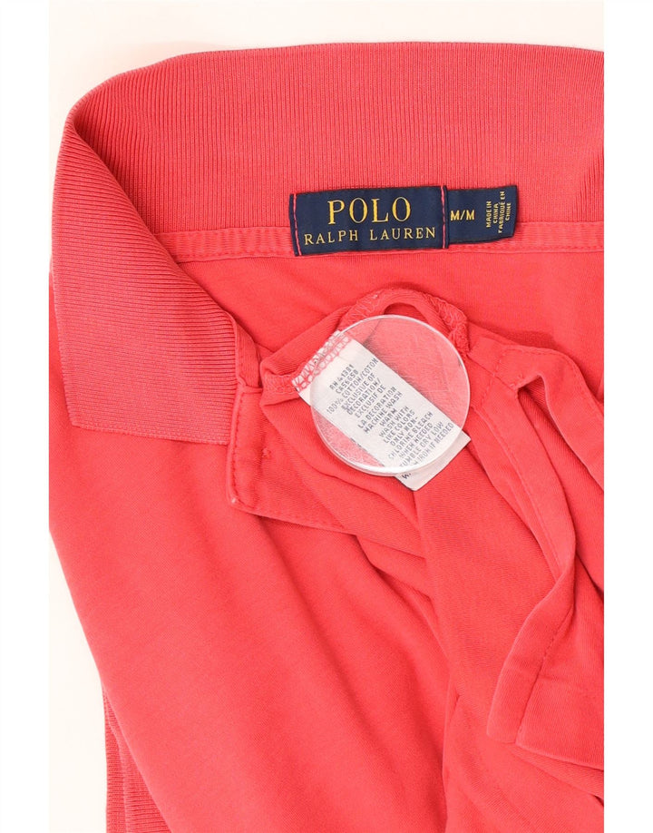 Polo Ralph Lauren da uomo in cotone rosso medio