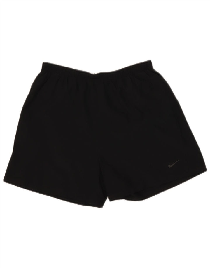 Pantaloncini sportivi Nike Dri Fit da uomo piccoli neri