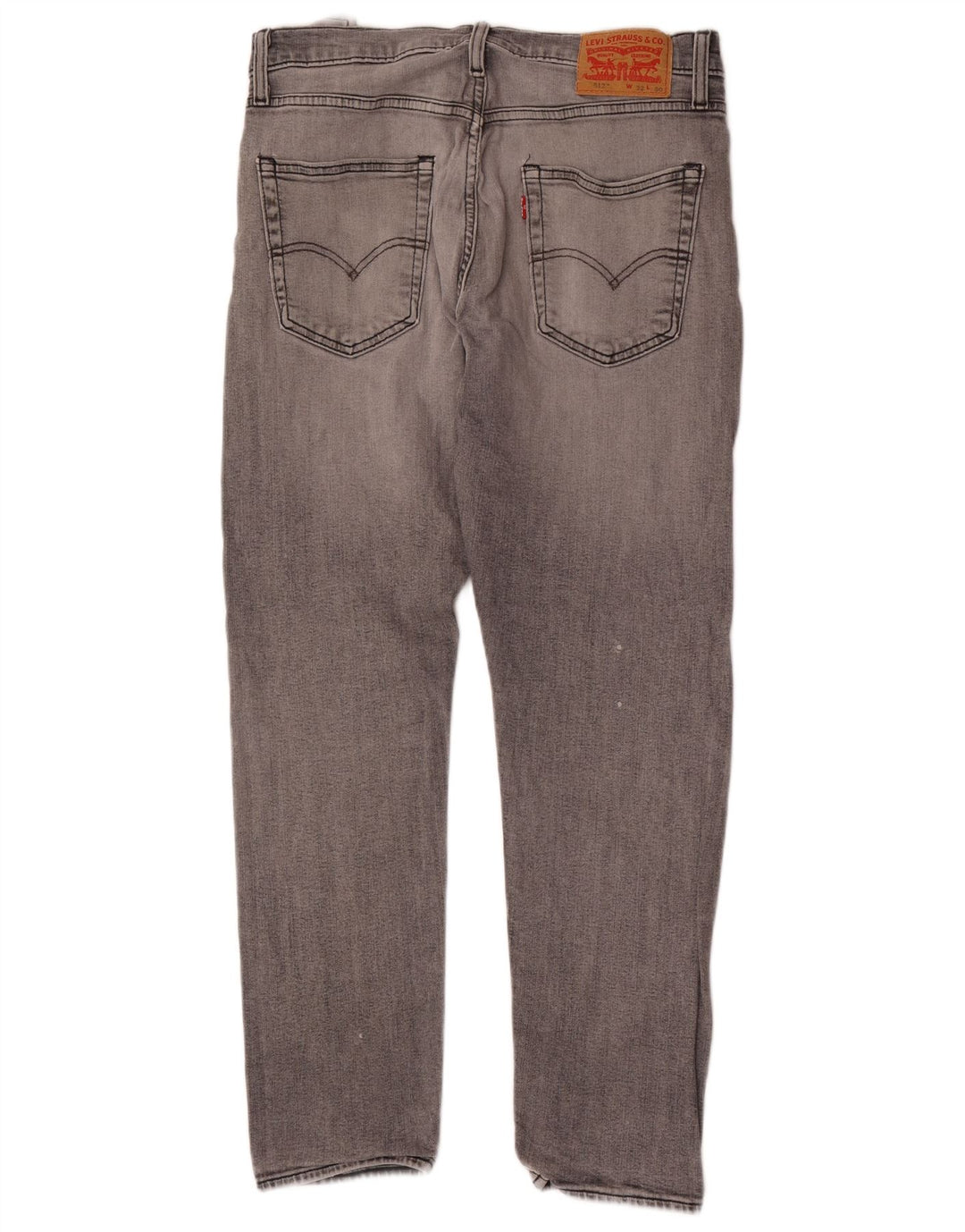 Levi's Uomo 512 Jeans affusolati slim W32 L30 Cotone grigio