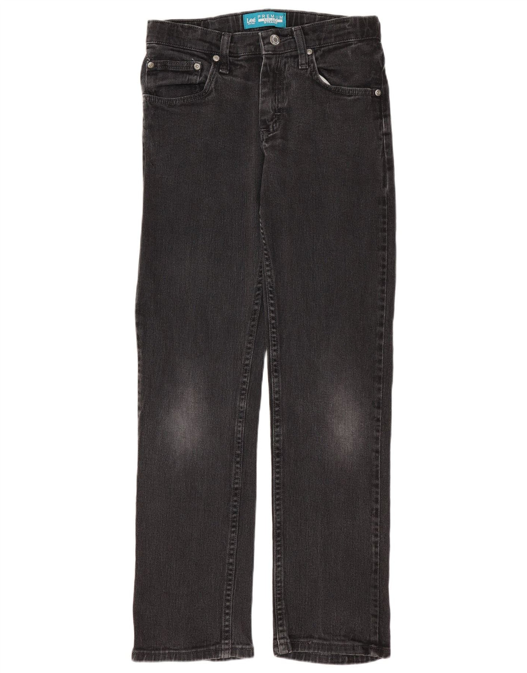 Jeans dritti LEE da bambino 13-14 anni W26 L28 cotone nero