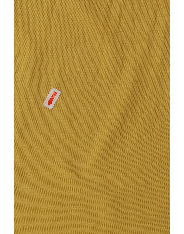 MARLBORO CLASSICS Polo classica country da uomo in cotone giallo medio