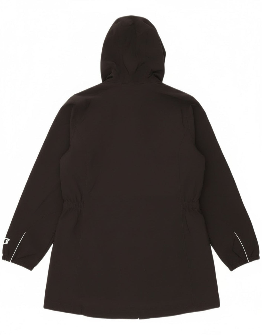 Impermeabile con cappuccio da donna New Balance UK 14 poliestere nero medio