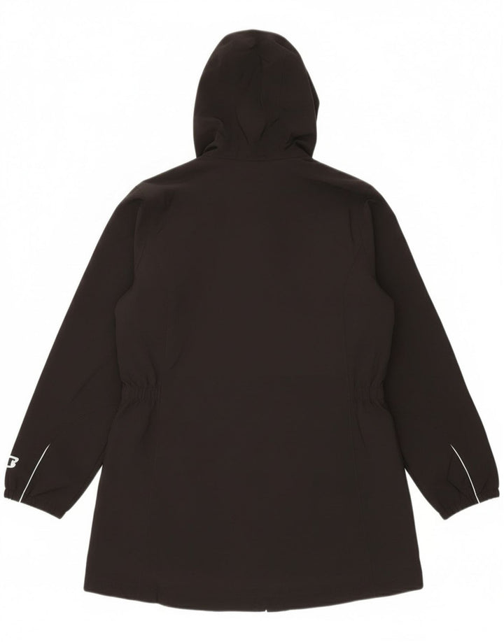 Impermeabile con cappuccio da donna New Balance UK 14 poliestere nero medio